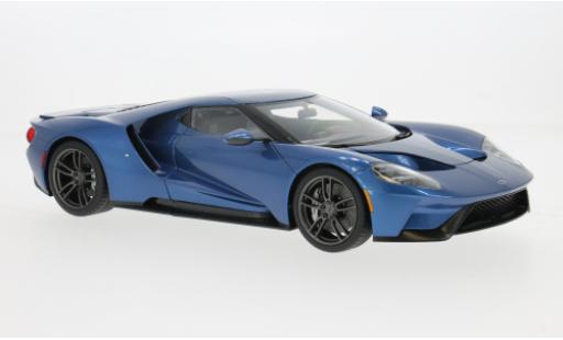 Diecast model cars Ford GT Berlinetta blue 2017 1/18 AUTOart