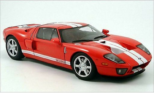 Ford GT Berlinetta 1/18 Autoart red 2004 diecast model cars