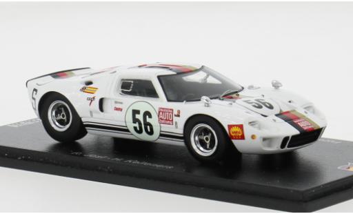 Diecast model cars Ford GT40 Mk I #56 1/43 Spark