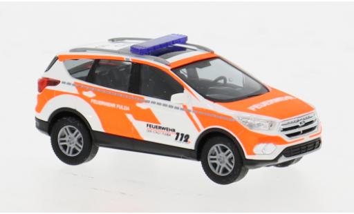 Diecast model cars Ford Kuga Pompiers 2017 Fire brigade Fulda 1/87 Busch