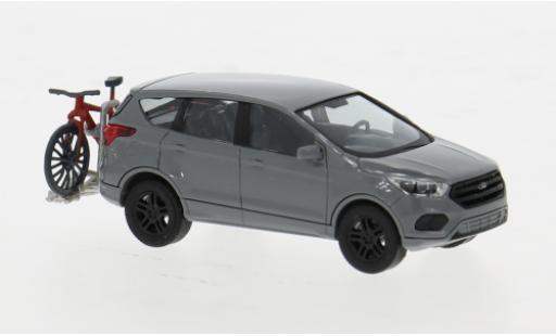 Diecast model cars Ford Kuga Berline grey 1/87 Busch