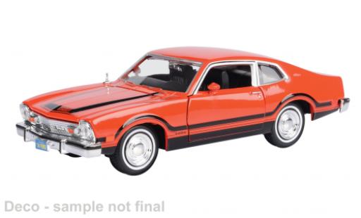 Diecast model cars Ford Maverick Grabber red 1974 1/24 Motormax