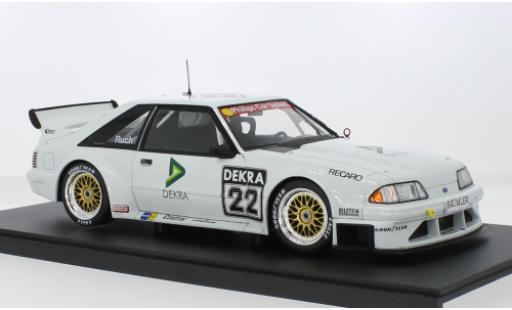 Diecast model cars Ford Mustang Hardtop 5.0 DTM #22 1/18 Werk83