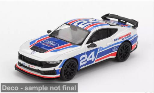 Diecast model cars Ford Mustang Dark Horse 2025 #24 1/64 Mini GT