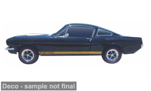 Diecast model cars Ford Mustang Fastback black 1966 1/64 Maisto