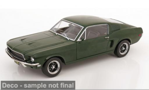 Diecast model cars Ford Mustang Fastback GT green 1968 1/12 KK Scale