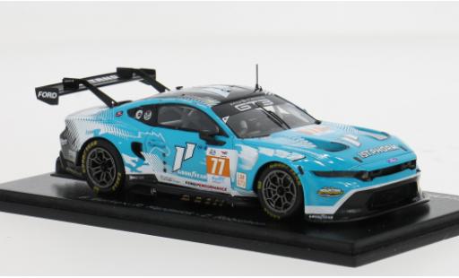 Diecast model cars Ford Mustang GT3 #77 1/43 Spark