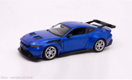 Diecast model cars Ford Mustang GTD blue 1/24 Welly