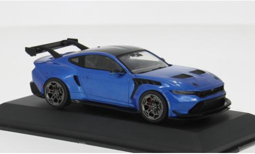 Diecast model cars Ford Mustang GTD blue 1/43 Solido