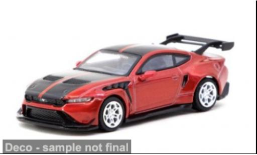 Diecast model cars Ford Mustang GTD red/black 1/64 Tarmac Works