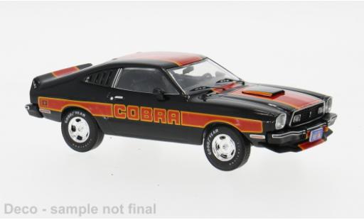 Diecast model cars Ford Mustang Fastback II Cob black 1/43 IXO