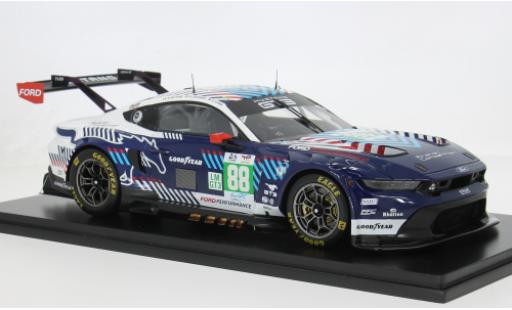 Diecast model cars Ford Mustang GT3 LMGT3 24h Le Mans 2025 #88 S.Gattuso/G.Levorato 1/18 Spark