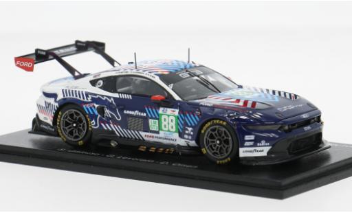 Diecast model cars Ford Mustang GT3 LMGT3 Le Mans 24h Le Mans 2025 Proton Competition #88 S.Gattuso/G.Levorato 1/43 Spark
