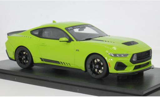 Diecast model cars Ford Mustang RTR Spec-3 yellow 2025 1/18 GT Spirit