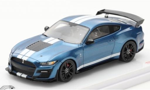 Diecast model cars Ford Mustang Hardtop Shelby blue TrueScale Min 1/43 TrueScale Miniatures
