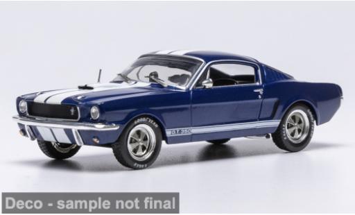 Diecast model cars Ford Mustang Shelby GT350 Ford Mustang blue/white 1965 1/43 IXO