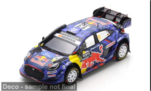 Diecast model cars Ford Puma Rally1 Rally Safari 2025 #13 G.Munster/L.Louka 1/43 Spark