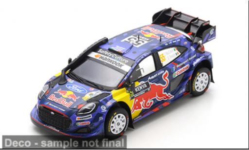 Diecast model cars Ford Puma Rally1 Rally Safari 2025 #55 J.McErLean/E.Treacy 1/43 Spark