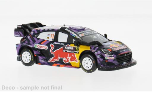 Diecast model cars Ford Puma Rally1 Safari Rally Kenia 2025 #13 G.Munster/L.Louka 1/43 IXO