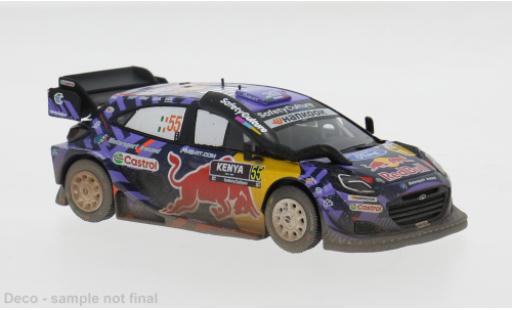 Diecast model cars Ford Puma Rally1 Safari Rally Kenia 2025 #55 J.McErLean/E.Treacy 1/43 IXO