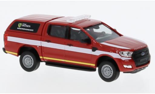 Diecast model cars Ford Ranger Pickup Katastrop 1/87 Busch