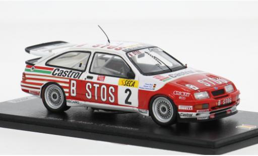 Diecast model cars Ford Sierra RS 500 RS500 Cosworth 24h Spa 1990 #2 F.Biela/R.Asch 1/43 Spark