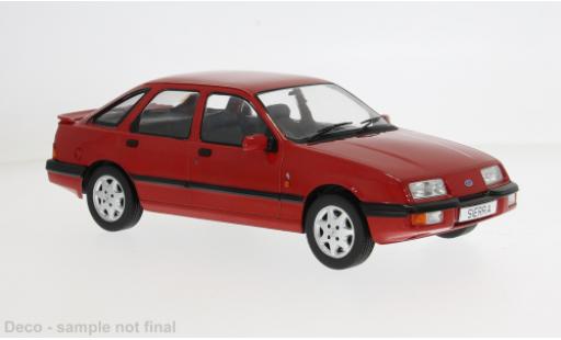 Diecast model cars Ford Sierra XR 4x4 red 1984 1/18 MCG