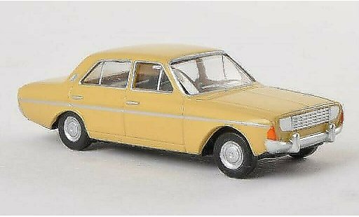 Ford Taunus 17M P5 1/87 Herpa beige diecast model cars