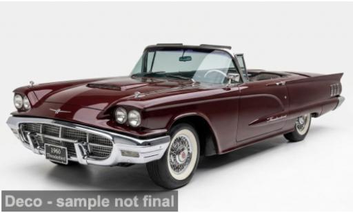 Diecast model cars Ford Thunderbird Squarebird red 1960 1/18 Sun Star