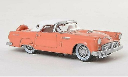 Ford Thunderbird Two-Seater 1/87 Oxford Hardtop pink/white 1956 diecast model cars