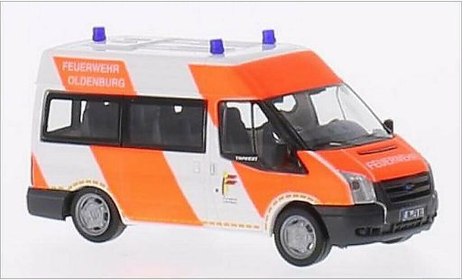 Ford Transit Bus 1/87 Rietze 06 Fire brigade Oldenburg diecast model cars