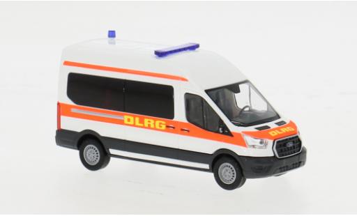 Diecast model cars Ford Transit Bus DLRG 1/87 Busch
