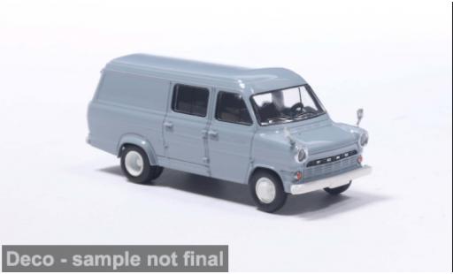 Diecast model cars Ford Transit Kastenwagen grey 1970 1/87 Brekina