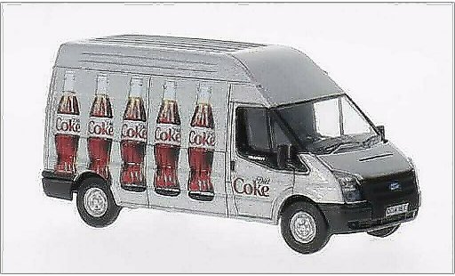Ford Transit Kastenwagen 1/76 Oxford Hochroofvan LWB RHD Coca-Cola diecast model cars