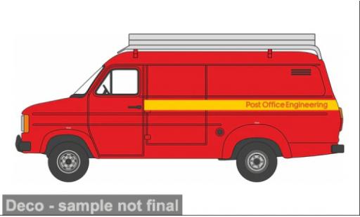 Diecast model cars Ford Transit Kastenwagen MK II Post Office Engineering 1/76 Oxford