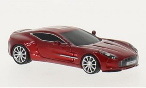 Diecast model cars Aston Martin One-77 coupe -77 metallic red 1/87 FrontiArt