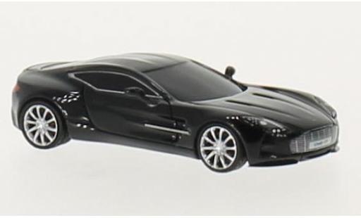 Diecast model cars Aston Martin One-77 coupe -77 black 1/87 FrontiArt