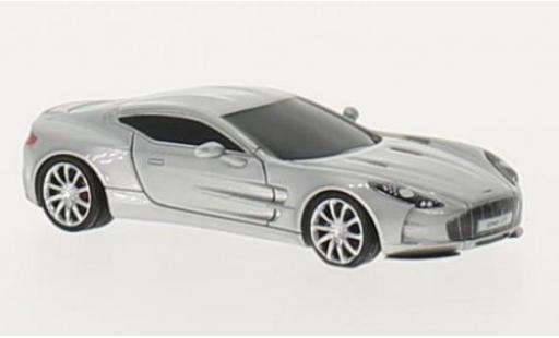 Diecast model cars Aston Martin One-77 coupe -77 grey 1/87 FrontiArt
