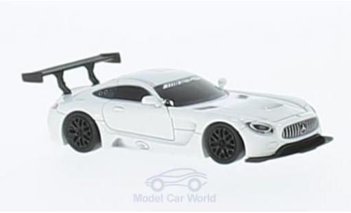 Diecast model cars Mercedes AMG GT GT3 3 white 1/87 FrontiArt
