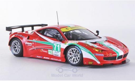 Diecast model cars Ferrari 458 Italia GT2 No.71 AF Corse 24h Le Mans 2012 1/43 Fujimi