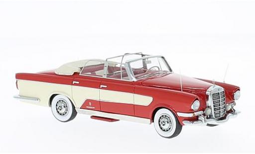 Diecast model cars Mercedes Ghia 300C Base Ghia C red 1/43 Matrix