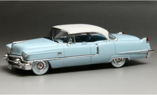 Diecast model cars Cadillac Series 62 Sedan de Ville blue/white 1956 1/43 GIM   Great Iconic Models