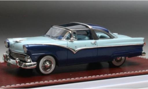 Diecast model cars Ford Fairlane Crown Victoria GIM - Great Iconic Models metallic blue fonc&Atilde;&copy;/blue clair 1955 1/43 GIM   Great Iconic Models