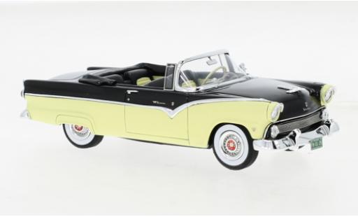 Diecast model cars Ford Fairlane Sunliner black/yellow 1955 1/43 GIM   Great Iconic Models