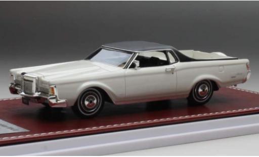 Diecast model cars Lincoln Continental Farm and Ranch Special Mark III white/black 1971 1/43 GIM   Great Iconic Models