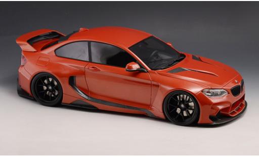Diecast model cars Bmw M235 tuning i (F22) DarwinPRO MTC Black Sails Widebody metallic orange 2015 1/18 GLM