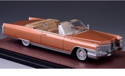 Diecast model cars Cadillac Eldorado Convertible bronze 1965 1/43 GLM