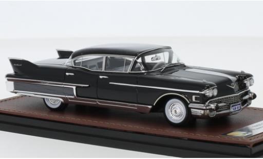 Diecast model cars Cadillac Fleetwood Sixty Special 60 black 1958 1/43 GLM