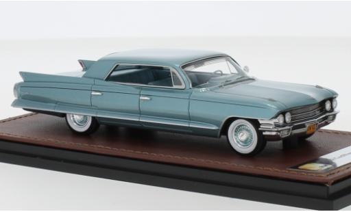 Diecast model cars Cadillac Sedan Sedan DeVille metallic turquoise 1962 1/43 GLM
