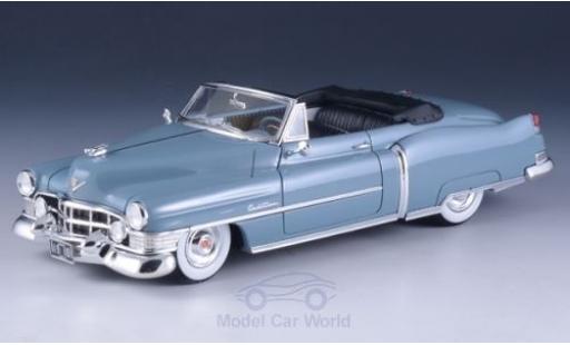 Diecast model cars Cadillac Series 62 Convertible blue 1951 1/43 GLM